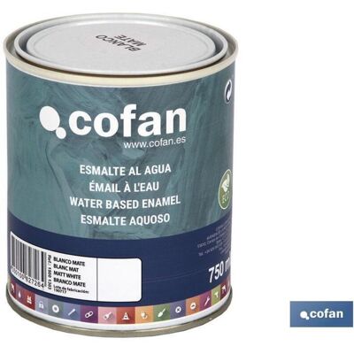 Cofan Smalto Ecologico ad Acqua - 750 Ml - Smalto Cofan Smalto Ecologico ad Acqua - 750 Ml - Smalto