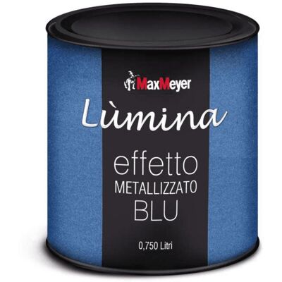 MAX MEYER Maxmeyer - Lumina Finitura Metallizzataper Interni Effetto Blu 750 Ml MAX MEYER Maxmeyer - Lumina Finitura Metallizzataper Interni Effetto Blu 750 Ml