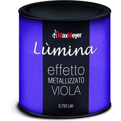 MAX MEYER - Maxmeyer - Lumina Finitura Metallizzataper Interni Effetto Metallizzato Viola 750 Ml MAX MEYER - Maxmeyer - Lumina Finitura Metallizzataper Interni Effetto Metallizzato Viola 750 Ml