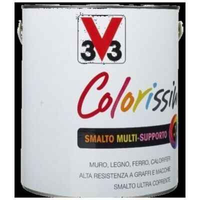 V33 Vernice Smalto Nero Multisuperficie H20 0,125 Lt V33 Vernice Smalto Nero Multisuperficie H20 0,125 Lt