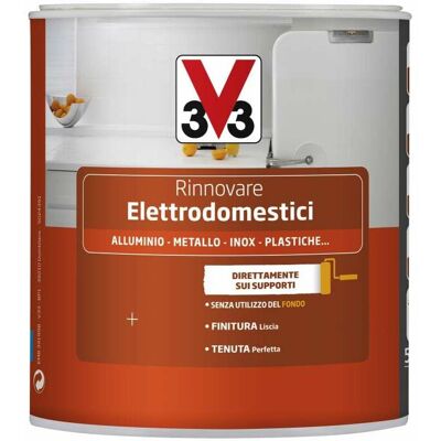 V33 - Smalto Elettrodomestici Bianco 500 Ml V33 - Smalto Elettrodomestici Bianco 500 Ml
