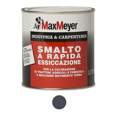 MAX MEYER Smalto Rapida Essiccazione Lt. 0,75 Grigio Grafite MAX MEYER Smalto Rapida Essiccazione Lt. 0,75 Grigio Grafite