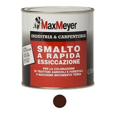 MAX MEYER - Smalto rapida essiccazione - 0.75L - Marrone Mogano - Paint MAX MEYER - Smalto rapida essiccazione - 0.75L - Marrone Mogano - Paint