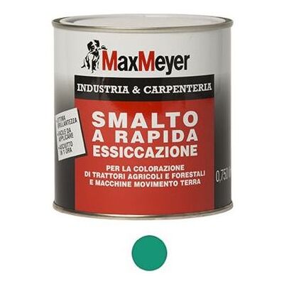 MAX MEYER Smalto Rapida Essiccazione Lt. 0,75 Verde Smeraldo MAX MEYER Smalto Rapida Essiccazione Lt. 0,75 Verde Smeraldo