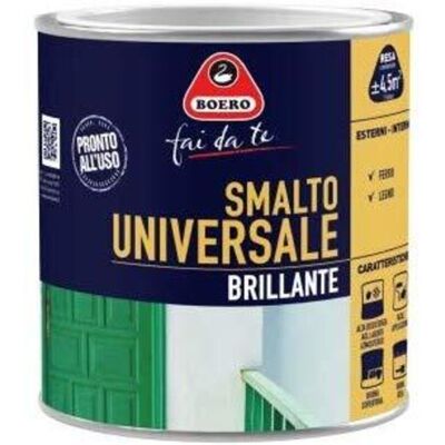 BOERO Smalto Universale Brillante Giallo Greco 0,500lt - BOERO Smalto Universale Brillante Giallo Greco 0,500lt -