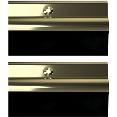STORMGUARD - 03 Am0050914g Bds Parte Inferiore Della Porta Gomma Paraspifferi Seal, Oro, 914 Mm, Set Di 2 Pezzi STORMGUARD - 03 Am0050914g Bds Parte Inferiore Della Porta Gomma Paraspifferi Seal, Oro, 914 Mm, Set Di 2 Pezzi