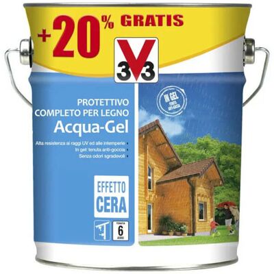 V33 Impregnante Acqua Expert Lt. 3,00 Noce Scuro V33 Impregnante Acqua Expert Lt. 3,00 Noce Scuro