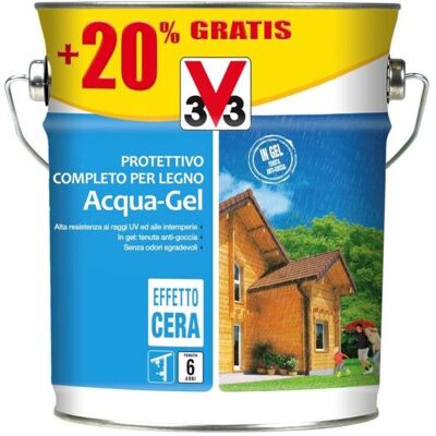 V33 - Impregnante Protettivo Acqua-gel Noce Chiaro V33 - Impregnante Protettivo Acqua-gel Noce Chiaro