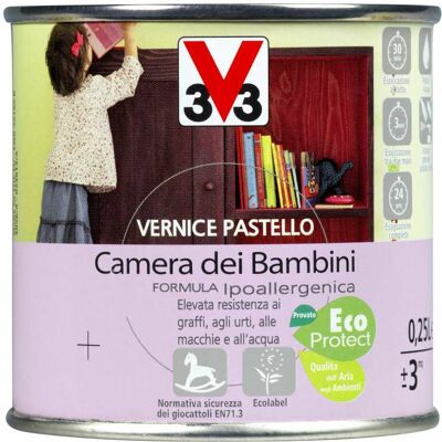 V33 - Vernice Legno Ml.250 Pastello Lucertola V33 - Vernice Legno Ml.250 Pastello Lucertola