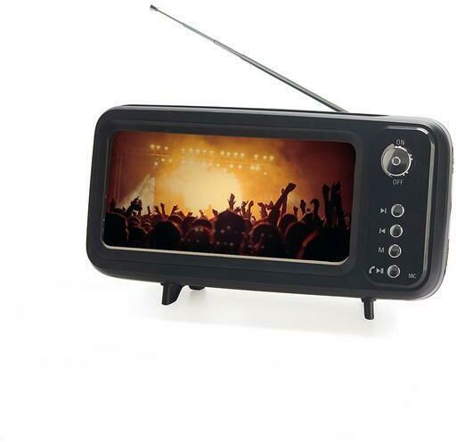 BALVI GIFTS S.L. - supporto per cellulare/altoparlante/fm retro tv 27215