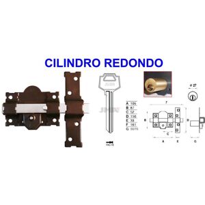 AVL 8101-160lr-105 P Catenaccio Con Chiave/pulsante Tonda Da 70 Mm 3 Chiavi AVL 8101-160lr-105 P Catenaccio Con Chiave/pulsante Tonda Da 70 Mm 3 Chiavi