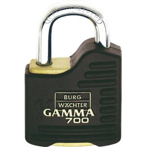 BURG WACHTER Burg Wächter Gamma 700 55 Sb Lucchetto Chiavi Diverse Ottone, Nero Serratura A Profilo Cilindrico BURG WACHTER Burg Wächter Gamma 700 55 Sb Lucchetto Chiavi Diverse Ottone, Nero Serratura A Profilo Cilindrico