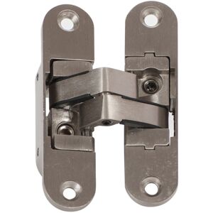 KLOSE BESSER - Klose Cerniera Invisibile Migliore: Alluminio 3d. Colore Acciaio Inox Satinato. Sinistra KLOSE BESSER - Klose Cerniera Invisibile Migliore: Alluminio 3d. Colore Acciaio Inox Satinato. Sinistra