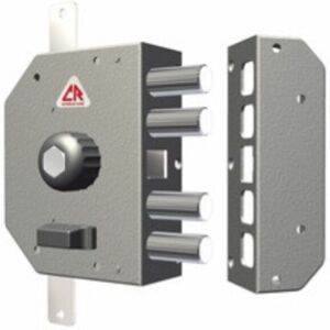 DOM - Serratura Triplice Di Sicurezza Cilindro A Pompa Cr Art.3250 Pomolo Dx - Salone DOM - Serratura Triplice Di Sicurezza Cilindro A Pompa Cr Art.3250 Pomolo Dx - Salone