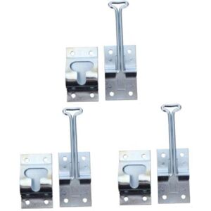 XISRENS Kit Di Chiusura Per Porta D'Ingresso In Acciaio A 3 Pezzi Per Camper, Roulotte E Veicoli Commerciali. XISRENS Kit Di Chiusura Per Porta D'Ingresso In Acciaio A 3 Pezzi Per Camper, Roulotte E Veicoli Commerciali.