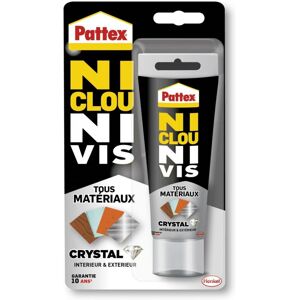 Pattex Colla Per Cristalli Senza Chiodi E Senza Viti Per Tutti I Materiali, Tubo Da 90 G. Pattex Colla Per Cristalli Senza Chiodi E Senza Viti Per Tutti I Materiali, Tubo Da 90 G.