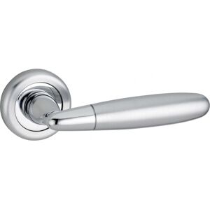 Thirard - Mirella 2 - Rosetta - Satinato - Door handle set Thirard - Mirella 2 - Rosetta - Satinato - Door handle set