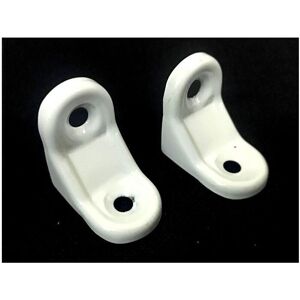 TRADE SHOP TRAESIO - Set 2pz Supporto Triangolo 30x30mm Reggi Mensola Casa Triangolare Metallo Fai Da Te - TRADE SHOP TRAESIO - Set 2pz Supporto Triangolo 30x30mm Reggi Mensola Casa Triangolare Metallo Fai Da Te -