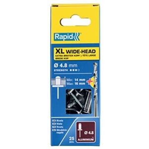 Rapid 5000667 Xl Rivetti Ø4,8x20 Mm, Acciaio Rapid 5000667 Xl Rivetti Ø4,8x20 Mm, Acciaio