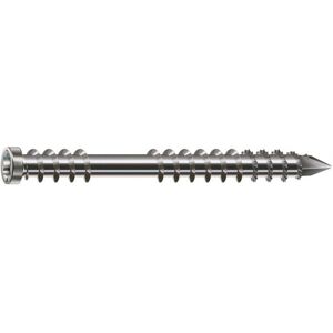 SPAX - Vite Per Terrazza Acciaio Inossidabile A2 ,5 X 60 Mm,400 Stk. - Scatola Di Cartone L SPAX - Vite Per Terrazza Acciaio Inossidabile A2 ,5 X 60 Mm,400 Stk. - Scatola Di Cartone L