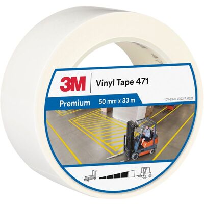 3M Nastro Isolante 764 50 Millimetri Bianco 3M Nastro Isolante 764 50 Millimetri Bianco