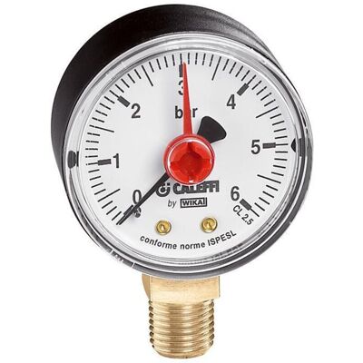 CALEFFI Manometro D 3/8 M Attacco Radiale, Campo Di Temperatura D 80 Mm 10 Bar 557710 CALEFFI Manometro D 3/8 M Attacco Radiale, Campo Di Temperatura D 80 Mm 10 Bar 557710
