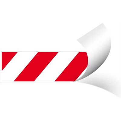 3M Adesivo Rifrangente Per Pensilina/pali Parcheggio Numero Pezzi - 4 Pezzi (10x40cm) 3M Adesivo Rifrangente Per Pensilina/pali Parcheggio Numero Pezzi - 4 Pezzi (10x40cm)