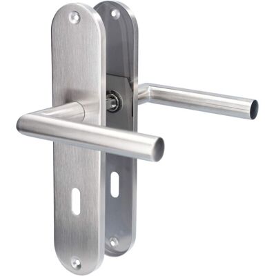 ALPERTEC - 28015500 Set Di Ristrutturazione Conte-ls In Acciaio Inossidabile Per Porte Da Camera Set Di Maniglie Accessori Per Porte Nuovi ALPERTEC - 28015500 Set Di Ristrutturazione Conte-ls In Acciaio Inossidabile Per Porte Da Camera Set Di Maniglie Accessori Per Porte Nuovi