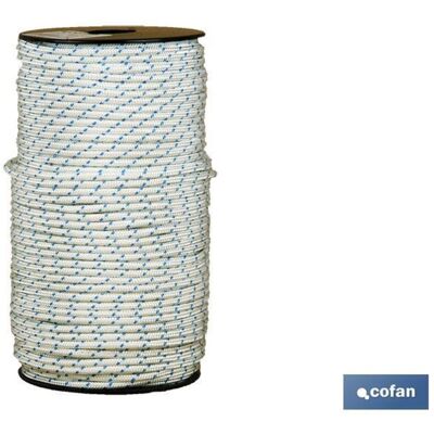 COFAN Carrete cuerda esp. arranque 3 mm 100 mts bco - Corda da arrampicata COFAN Carrete cuerda esp. arranque 3 mm 100 mts bco - Corda da arrampicata