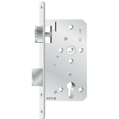 Serratura Profilo in Acciaio Inox KFV - 72mm PZ, 8mm Quadrato, D55, 20rd, Sinistra/Destra Serratura Profilo in Acciaio Inox KFV - 72mm PZ, 8mm Quadrato, D55, 20rd, Sinistra/Destra