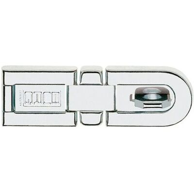 Serratura a gancio zincata resistente - PK 2 - Acciaio Serratura a gancio zincata resistente - PK 2 - Acciaio