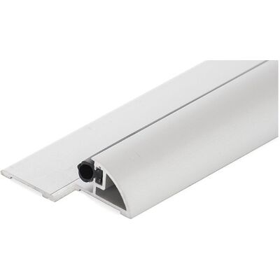 KLOSE BESSER - Profilo soglia in alluminio argento - 93 cm - Tipo porta KLOSE BESSER - Profilo soglia in alluminio argento - 93 cm - Tipo porta