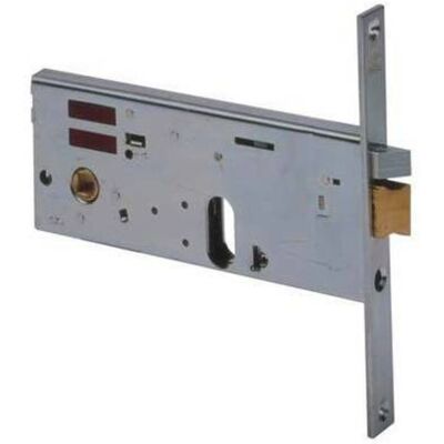 CISA - Serratura Metallo Infilare Elettrica 14511 B.q Zinc F.mm 20 F.ovale+scr+f H.mm 64 E.mm 80 CISA - Serratura Metallo Infilare Elettrica 14511 B.q Zinc F.mm 20 F.ovale+scr+f H.mm 64 E.mm 80