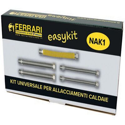 Acer - Kit Flessibili Universali Per Allacciamento Caldaie Caldaia 3/4" X 400 – 041297 Acer - Kit Flessibili Universali Per Allacciamento Caldaie Caldaia 3/4" X 400 – 041297