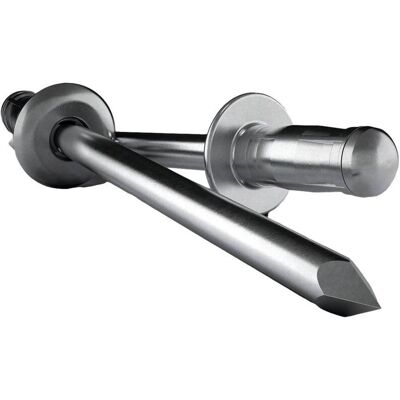GESIPA 1432059 Rivetto (ø X L) 4 Mm X 17 Mm Acciaio Inox Alluminio 50 Pz. - GESIPA 1432059 Rivetto (ø X L) 4 Mm X 17 Mm Acciaio Inox Alluminio 50 Pz. -