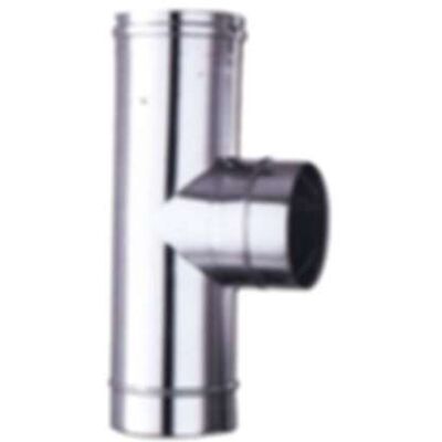 ALA Gomito T Inox 25 Laterale M ALA Gomito T Inox 25 Laterale M