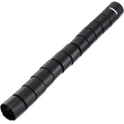 Guaina per cavi TRU Components - 20mm, Nero, 30m Guaina per cavi TRU Components - 20mm, Nero, 30m