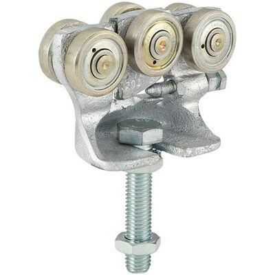 Helm Modello 492 Rulli per Cancello Scorrevole in Acciaio Zincato - Regolabile in Altezza Helm Modello 492 Rulli per Cancello Scorrevole in Acciaio Zincato - Regolabile in Altezza