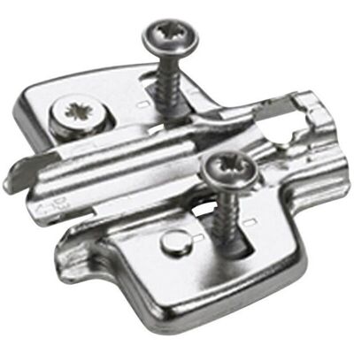 Piastra di montaggio trasversale con regolazione diretta dell'altezza - Hettich Sensys / Intermat Piastra di montaggio trasversale con regolazione diretta dell'altezza - Hettich Sensys / Intermat