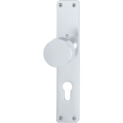 Set Maniglie Porta Hoppe in Alluminio - 54/202, Naturale Set Maniglie Porta Hoppe in Alluminio - 54/202, Naturale