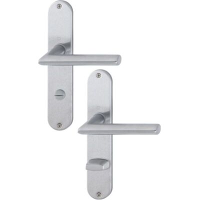 Set maniglie porta Hoppe E1140Z/302 Acciaio inossidabile - Finitura satinata - Interno Set maniglie porta Hoppe E1140Z/302 Acciaio inossidabile - Finitura satinata - Interno