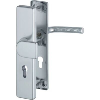 Set di protezione in alluminio Hoppe - Cilindro di profilo, per porte esterne/interni Set di protezione in alluminio Hoppe - Cilindro di profilo, per porte esterne/interni