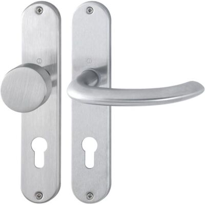 Hoppe E58/302/1138Z Set scudo lungo - Maniglie porta Hoppe E58/302/1138Z Set scudo lungo - Maniglie porta