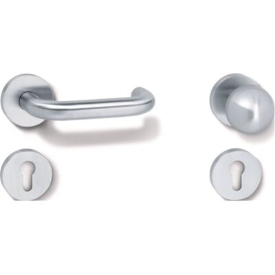 Set di serrature in acciaio inox HEWI - Modello 109X, per DIN 18255 & EN 1906 Set di serrature in acciaio inox HEWI - Modello 109X, per DIN 18255 & EN 1906