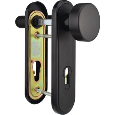 Bever Set Maniglie - Modello 81PR - Resistente al Fuoco, Rotondo, Per Porte 40-57mm Bever Set Maniglie - Modello 81PR - Resistente al Fuoco, Rotondo, Per Porte 40-57mm