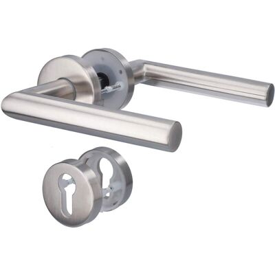 Maniglia porta in acciaio inox Alpertec Moskau-II - 37-42 mm Maniglia porta in acciaio inox Alpertec Moskau-II - 37-42 mm