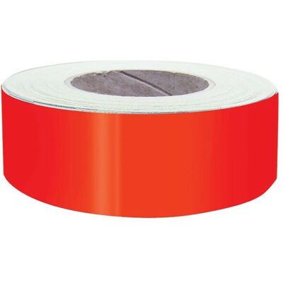 3M Nastro Adesivo Fluorescente Ad Alta Visibilità Rosso ™ - Lunghezza: 1 Metro - Larghezza: 50mm 3M Nastro Adesivo Fluorescente Ad Alta Visibilità Rosso ™ - Lunghezza: 1 Metro - Larghezza: 50mm