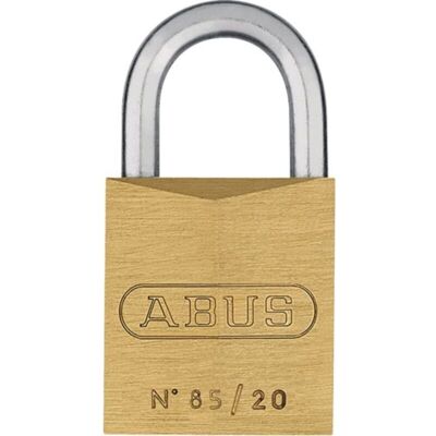 Abus - Lucchetto A Cilindro 85/20 Gl Corpo Serratura L.21mm Ms Gl.0393 Abus - Lucchetto A Cilindro 85/20 Gl Corpo Serratura L.21mm Ms Gl.0393