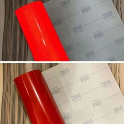 3M Pellicola Adesiva Riflettente Scotchlite Serie 580 Colore Rosso Larghezza - 100mm (10cm), Lunghezza - 1 Metro 3M Pellicola Adesiva Riflettente Scotchlite Serie 580 Colore Rosso Larghezza - 100mm (10cm), Lunghezza - 1 Metro