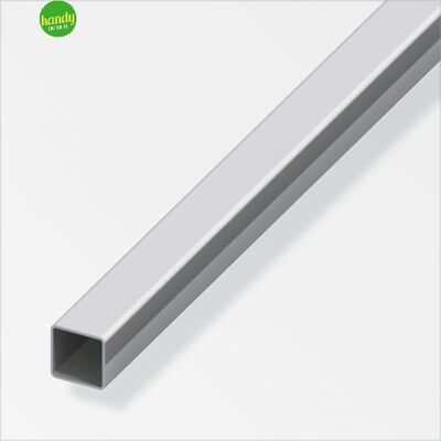 ALFER Tubo Quadrato In Acciao Inox Aluminium Lato 15,0 Mm Spess. 1,0 Mm Lungh. 1m ALFER Tubo Quadrato In Acciao Inox Aluminium Lato 15,0 Mm Spess. 1,0 Mm Lungh. 1m